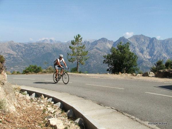 Tour de la Corse du Sud à vélo